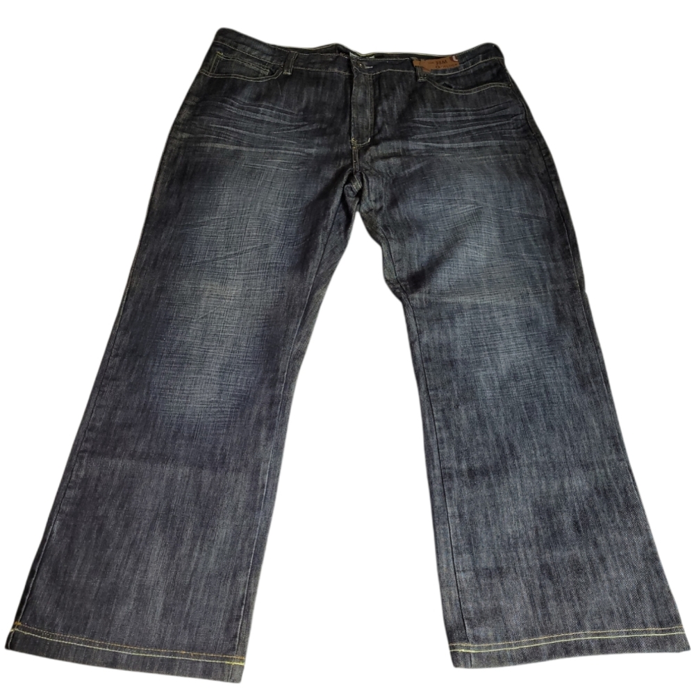 Outlook Jean Session Mens Wore-Out & D-Stressed Blue Denim Jeans Size 38M